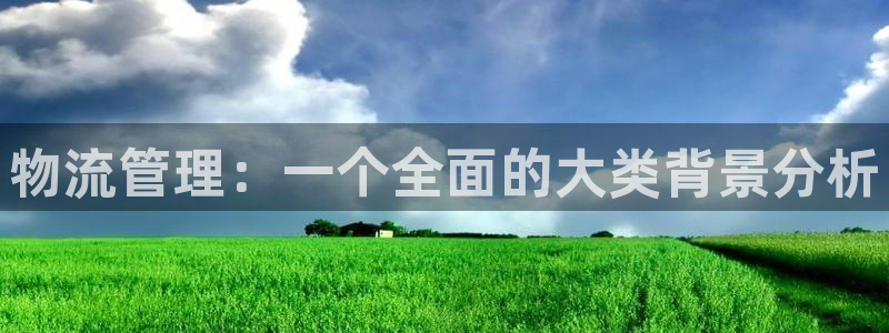 ,优游国际麻将胡了爆分视频：物流管理